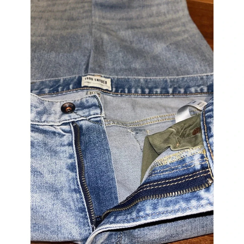 Todd Snyder Slim Fit Stretch 5 Pocket‎ Jeans Men Size 31 X 30 (actual 31 x 29.5)